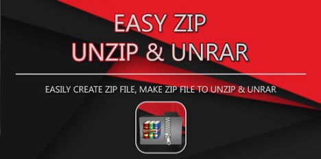 اپلیکیشن Easy Zip, Unzip & Unrar Zip File Extractor برای اندروید